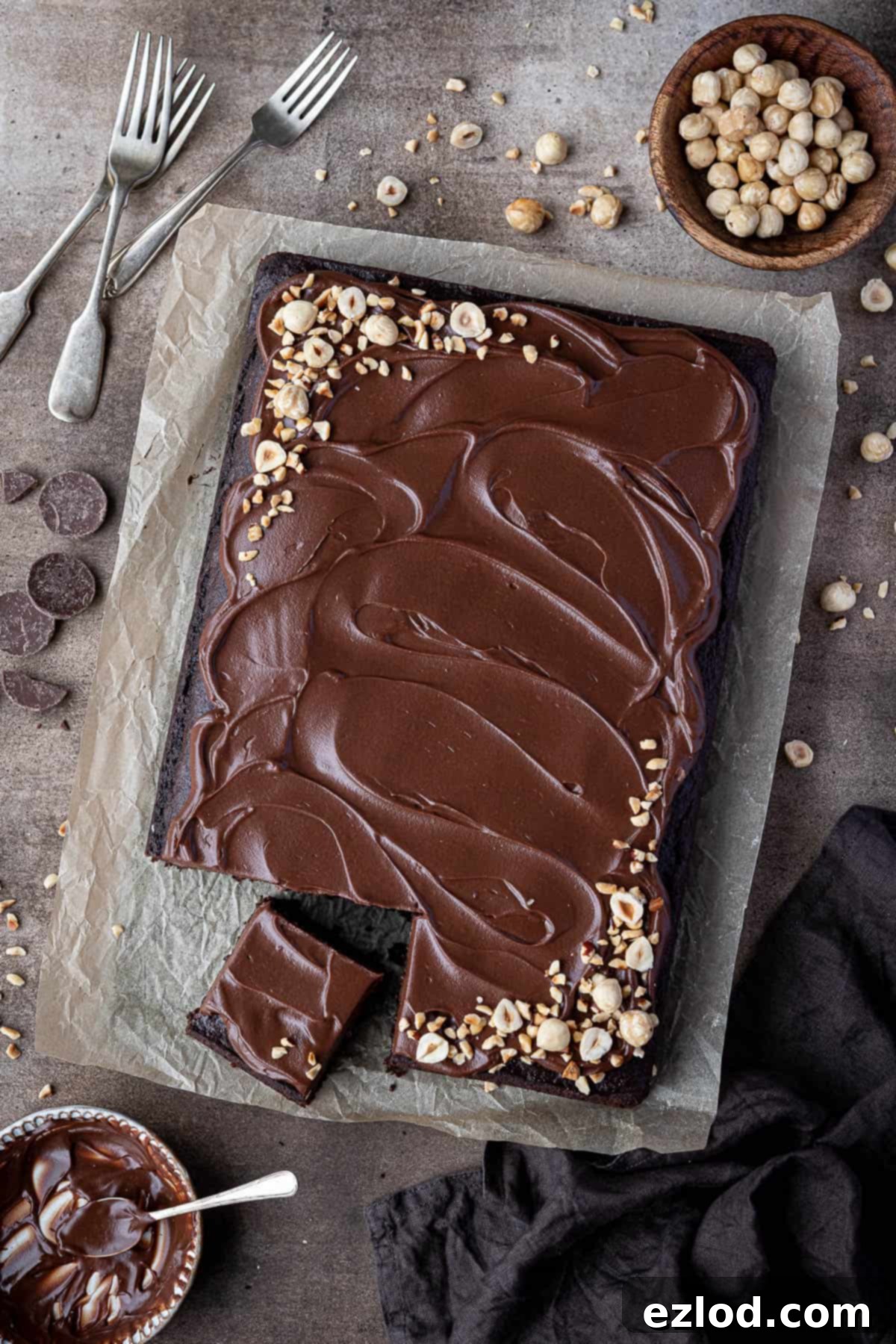 Decadent Vegan Chocolate Hazelnut Cake 1 featured 16807