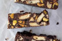 Decadent Vegan Pistachio Cranberry Rocky Road