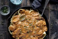 Creamy Vegan Mushroom Stroganoff