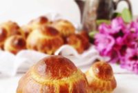 Golden Vanilla Brioche with a Chocolate Heart