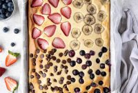 Effortless Vegan Sheet Pan Pancakes