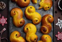 Plant-Based Saffron Buns for St. Lucia