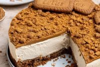Decadent Vegan Biscoff Cheesecake