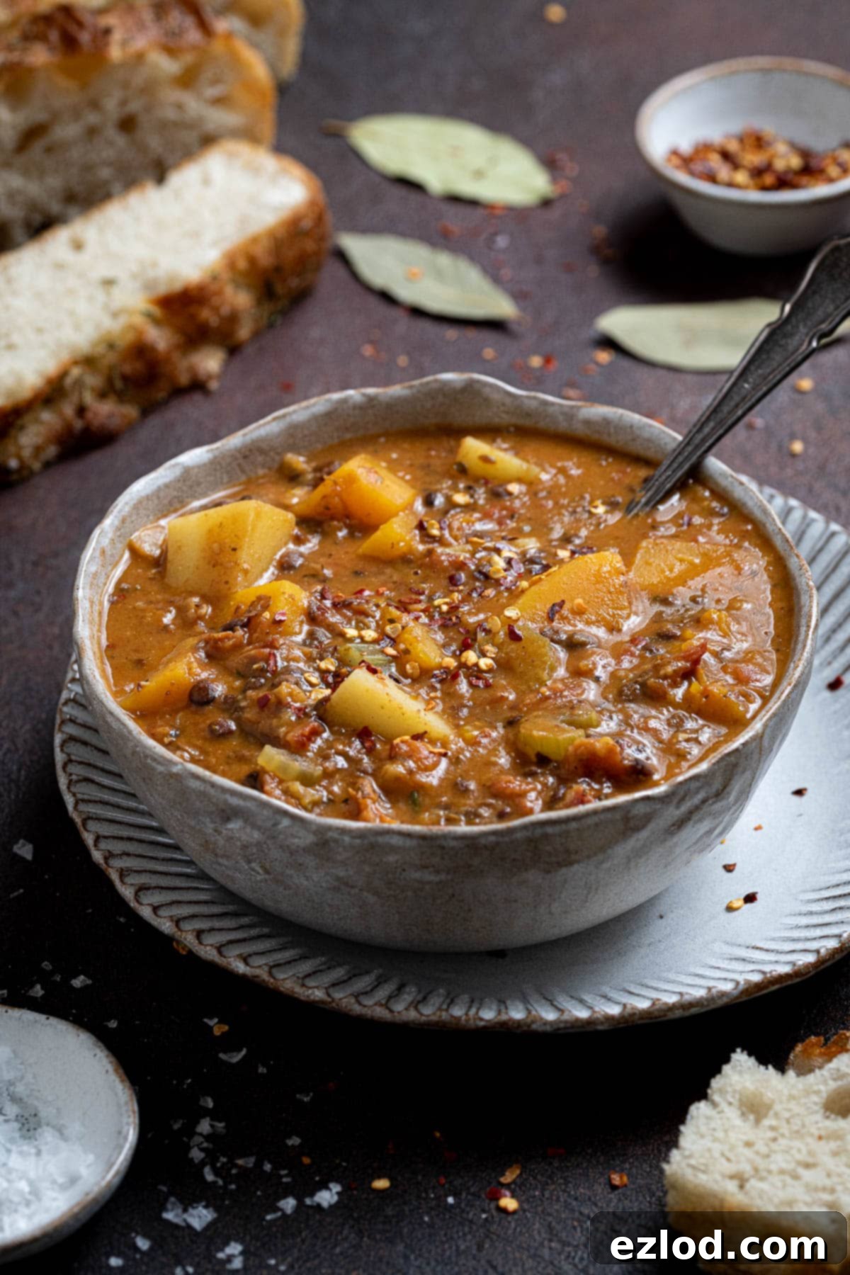 Mediterranean Sunshine Lentil Soup (Vegan) 1 featured 23802