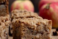 Spiced Vegan Apple Streusel Cake