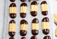 Vegan Chocolate Orange Viennese Fingers