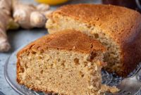 Sun-Kissed Vegan Ginger Cake with Tangy Marmalade