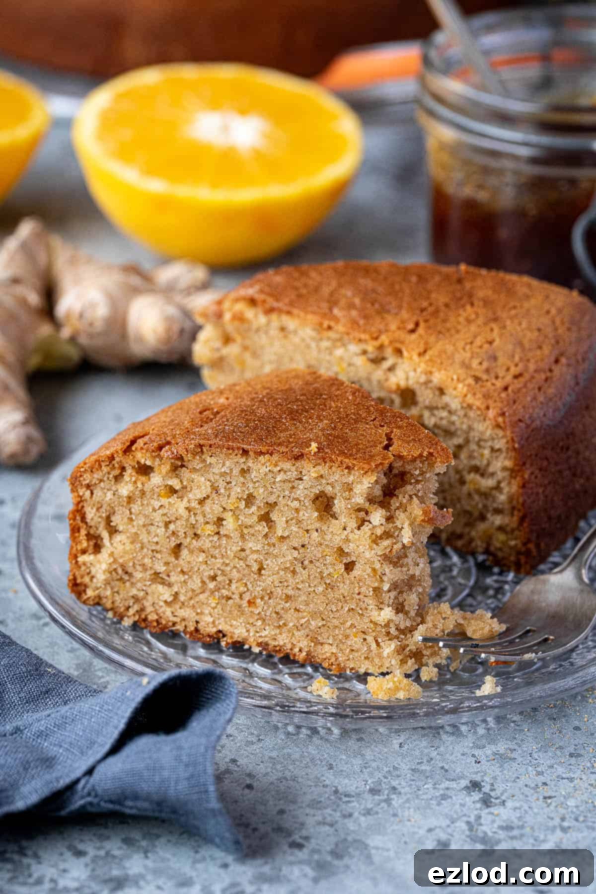 Sun-Kissed Vegan Ginger Cake with Tangy Marmalade 71 featured 4816
