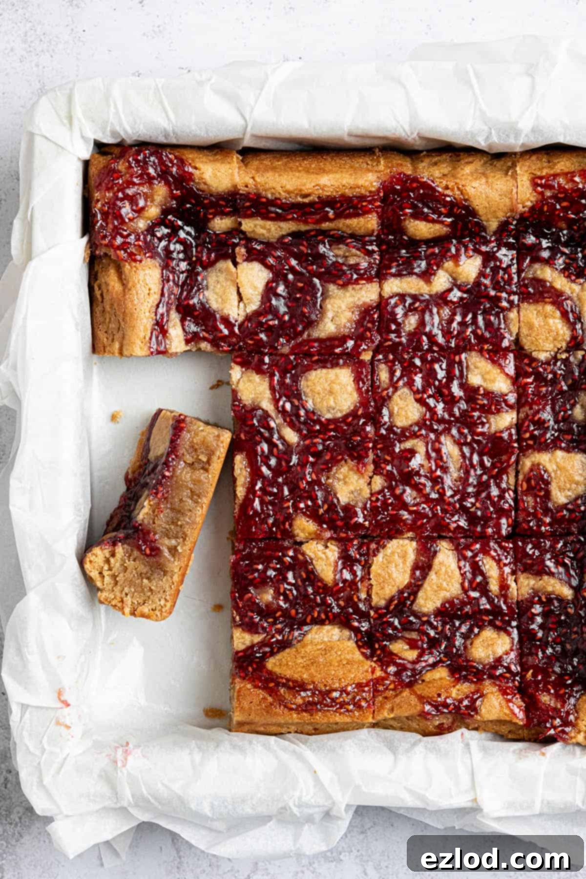 Irresistible Vegan Peanut Butter Blondies 1 featured 6225