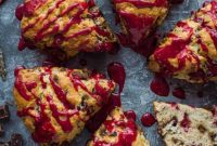 Decadent Vegan Chocolate Raspberry Scones