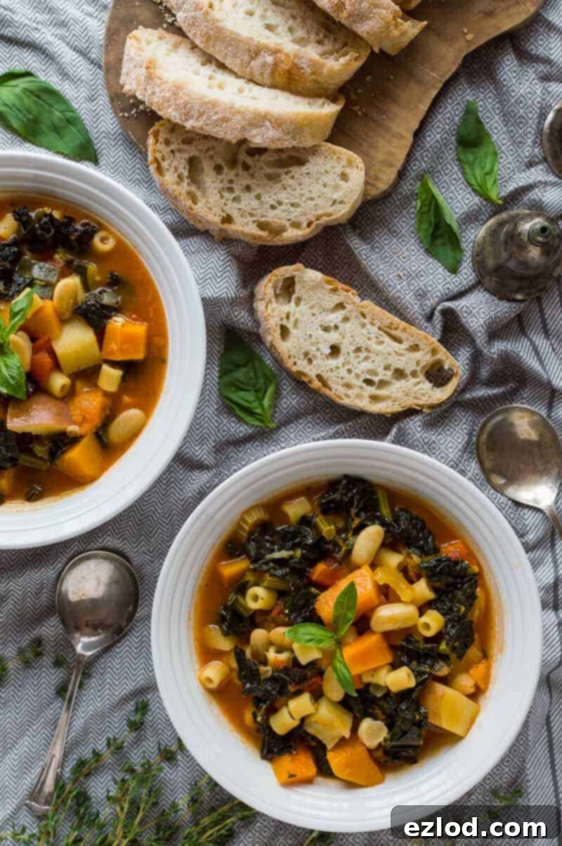 Cozy Vegan Fall Minestrone 1 featured 8011