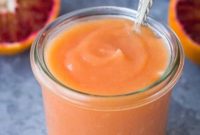Luscious Vegan Blood Orange Curd