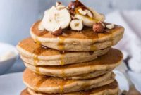 Pillowy Plant-Based Banana Pancakes