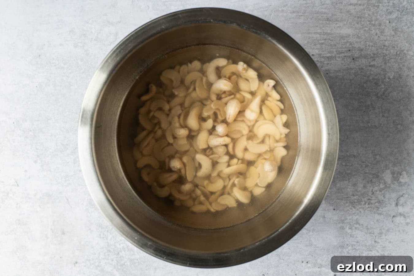 Hearty Vegan Lasagna 2 step 1 - soaking the cashews