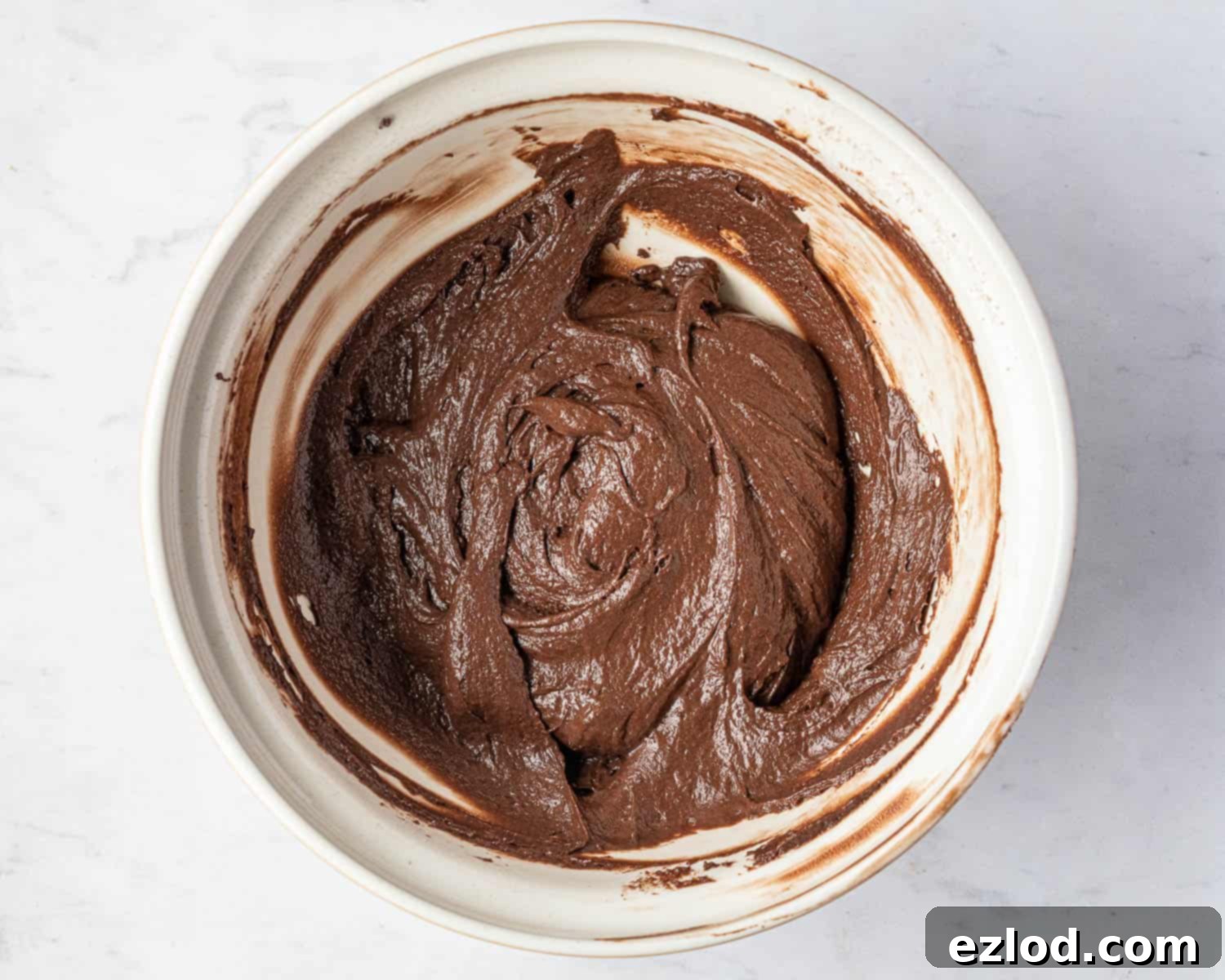Decadent Vegan Chocolate Lava Pudding 6 Step 4, the cake batter.