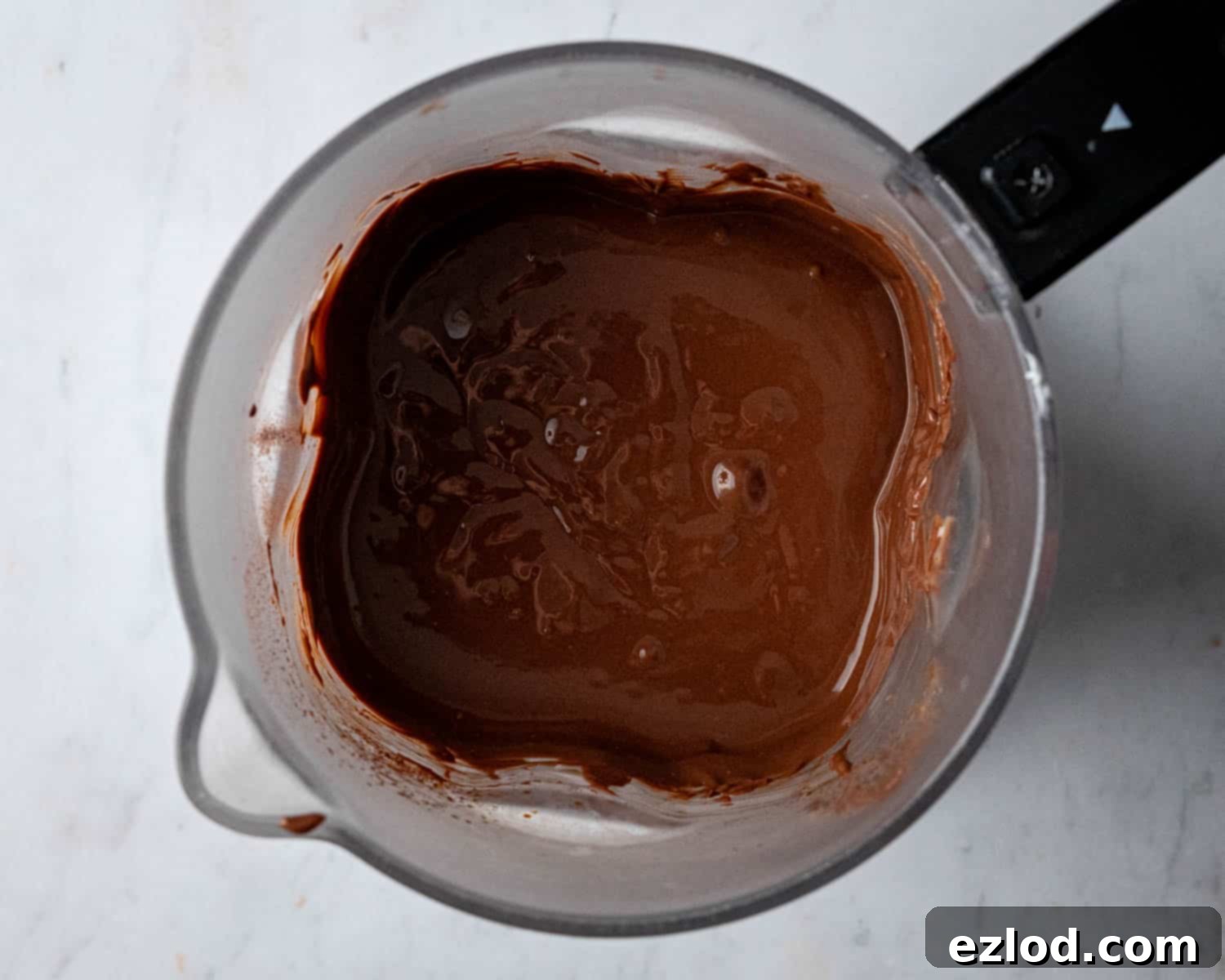 Velvet Vegan Chocolate Cheesecake 9 Step 5, the blended filling mixture.