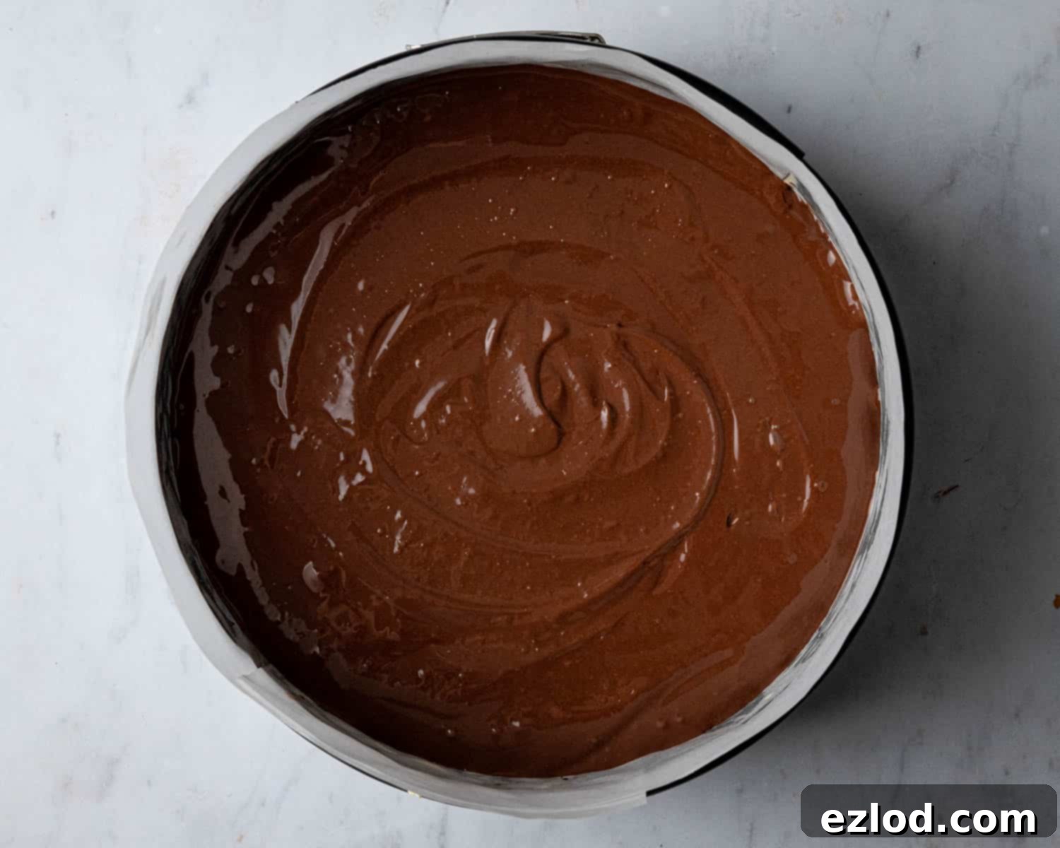 Velvet Vegan Chocolate Cheesecake 10 Step 6, the finished cheesecake.