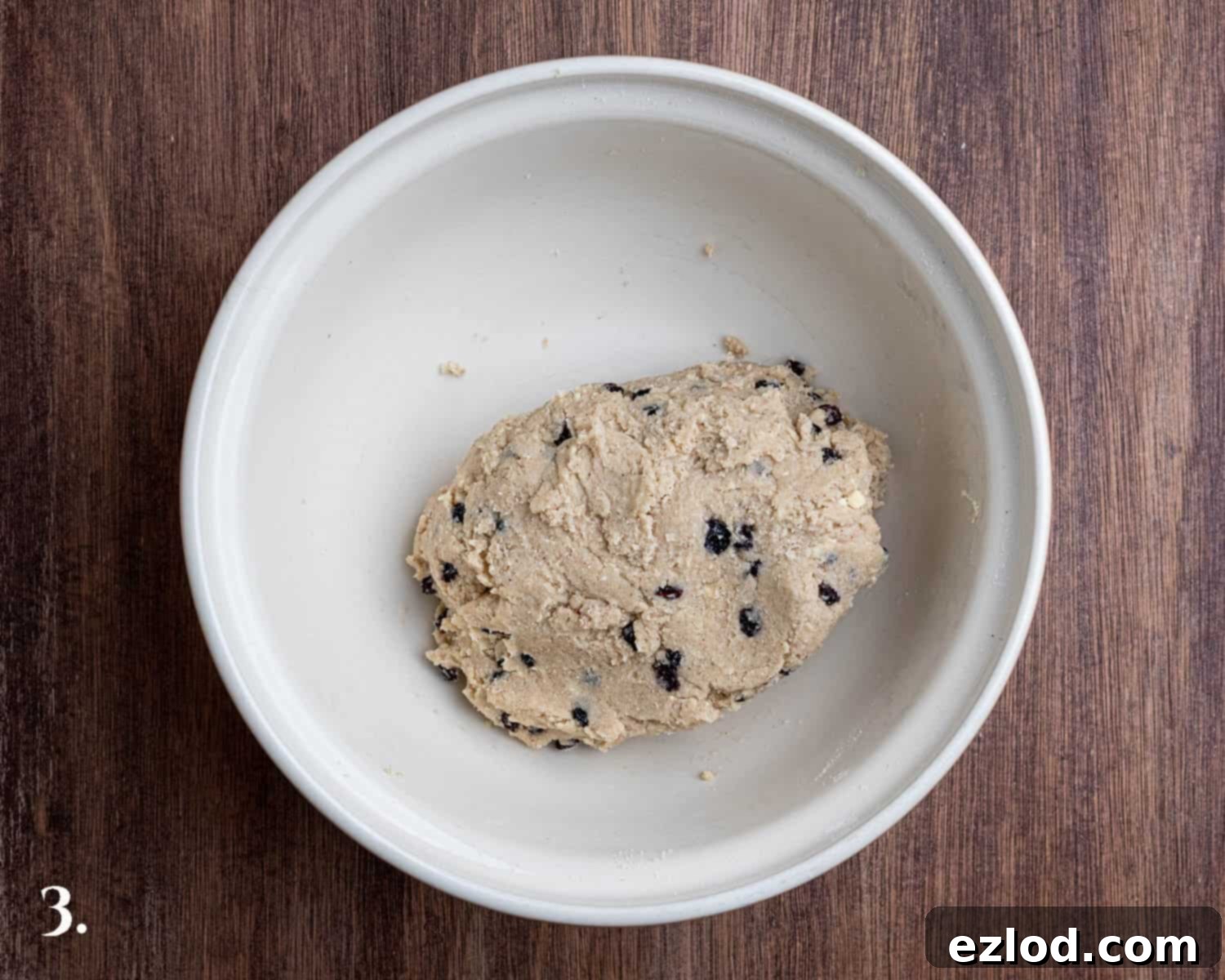 Homestyle Vegan Soul Cakes 7 Step 3, the finished dough.