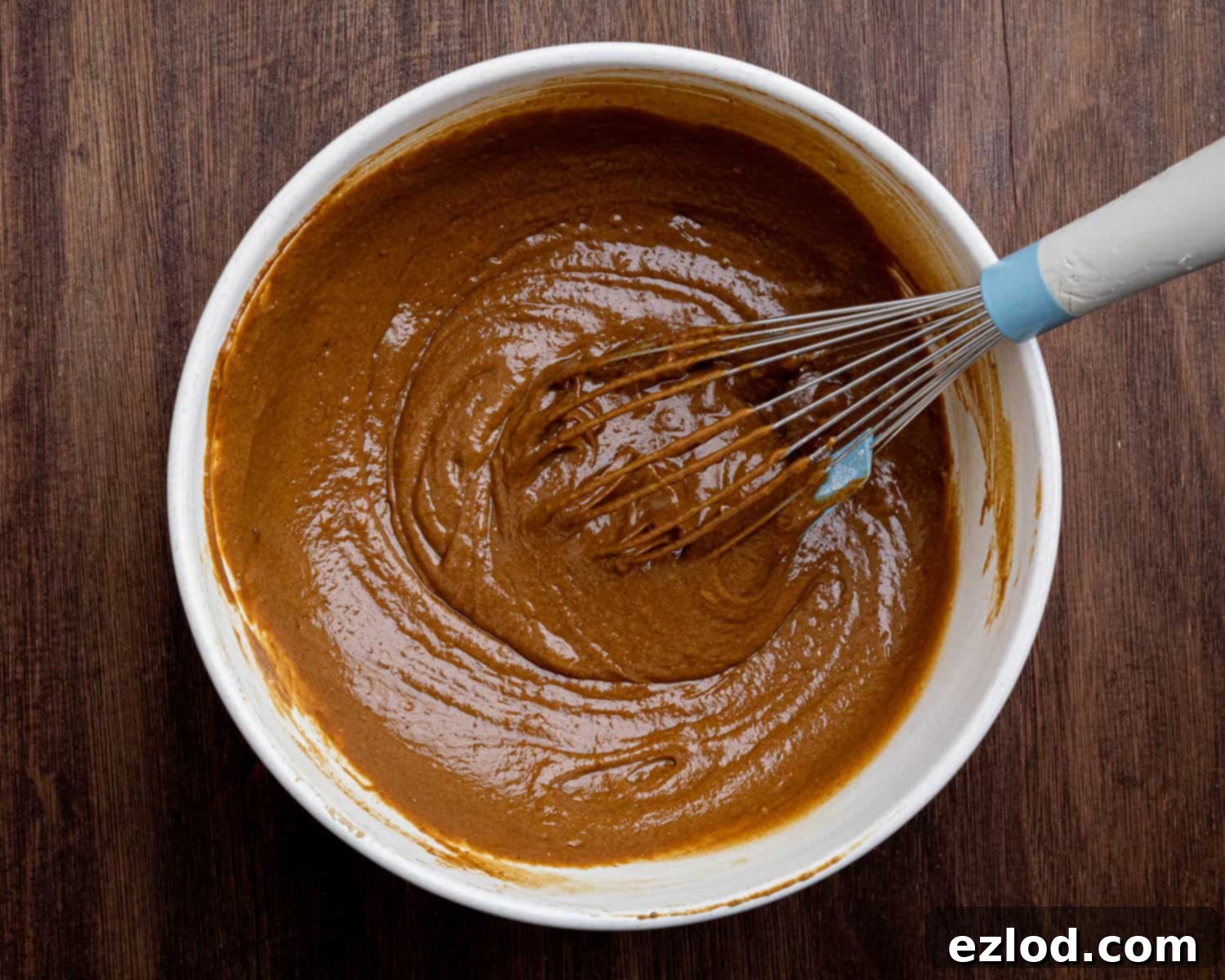 Vegan Pumpkin Gingerbread 6 Step 2, the finished batter.