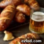 Brewmaster's Pretzel Hot Dog Buns 5 Beer pretzel hot dog buns