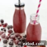 Berry Cocoa Dream 5 Chocolate Berry Smoothie served in a glass