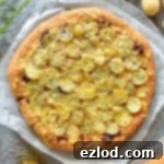 Gruyère Pizza with Rosemary New Potatoes & Sweet Onions 6 New potato, caramelised onion, rosemary & gruyère pizza