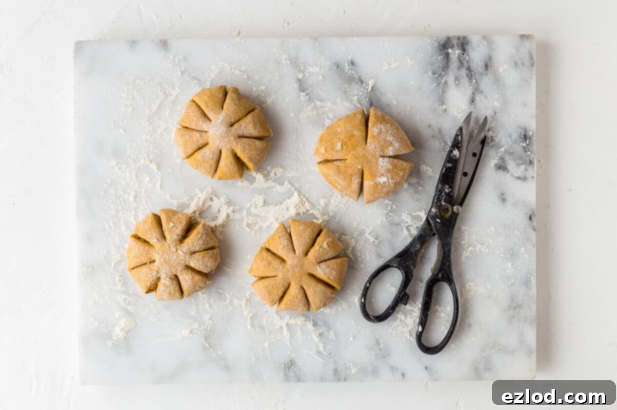 Spiced Pumpkin Bread Rolls 10 pumpkin dinner rolls step 5