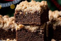 Vegan Gingerbread Crumb Cake