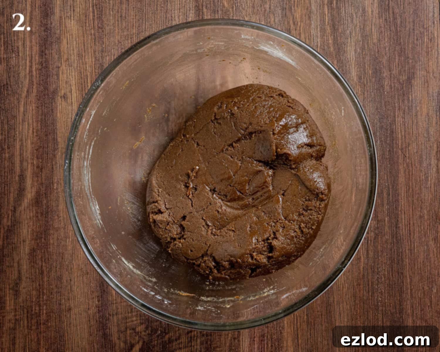 Step 2, the finished dough.