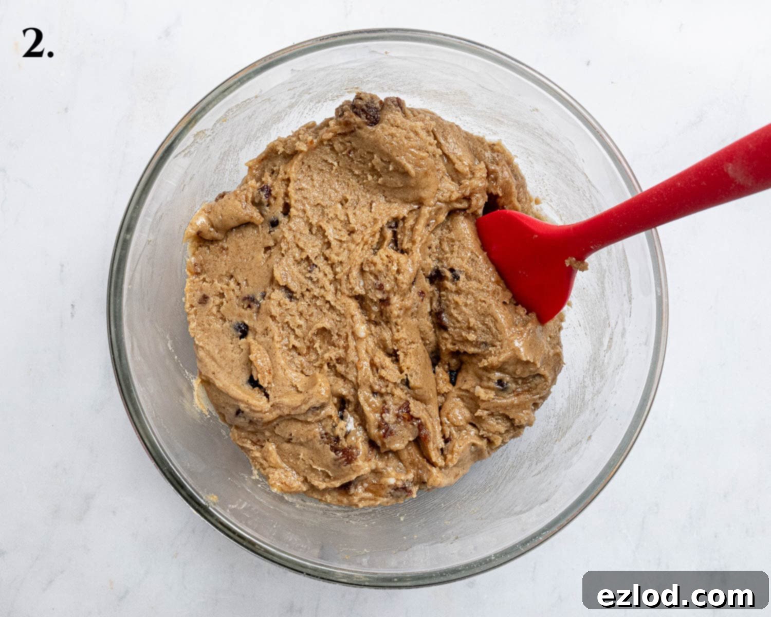 Step 2, the finished dough.