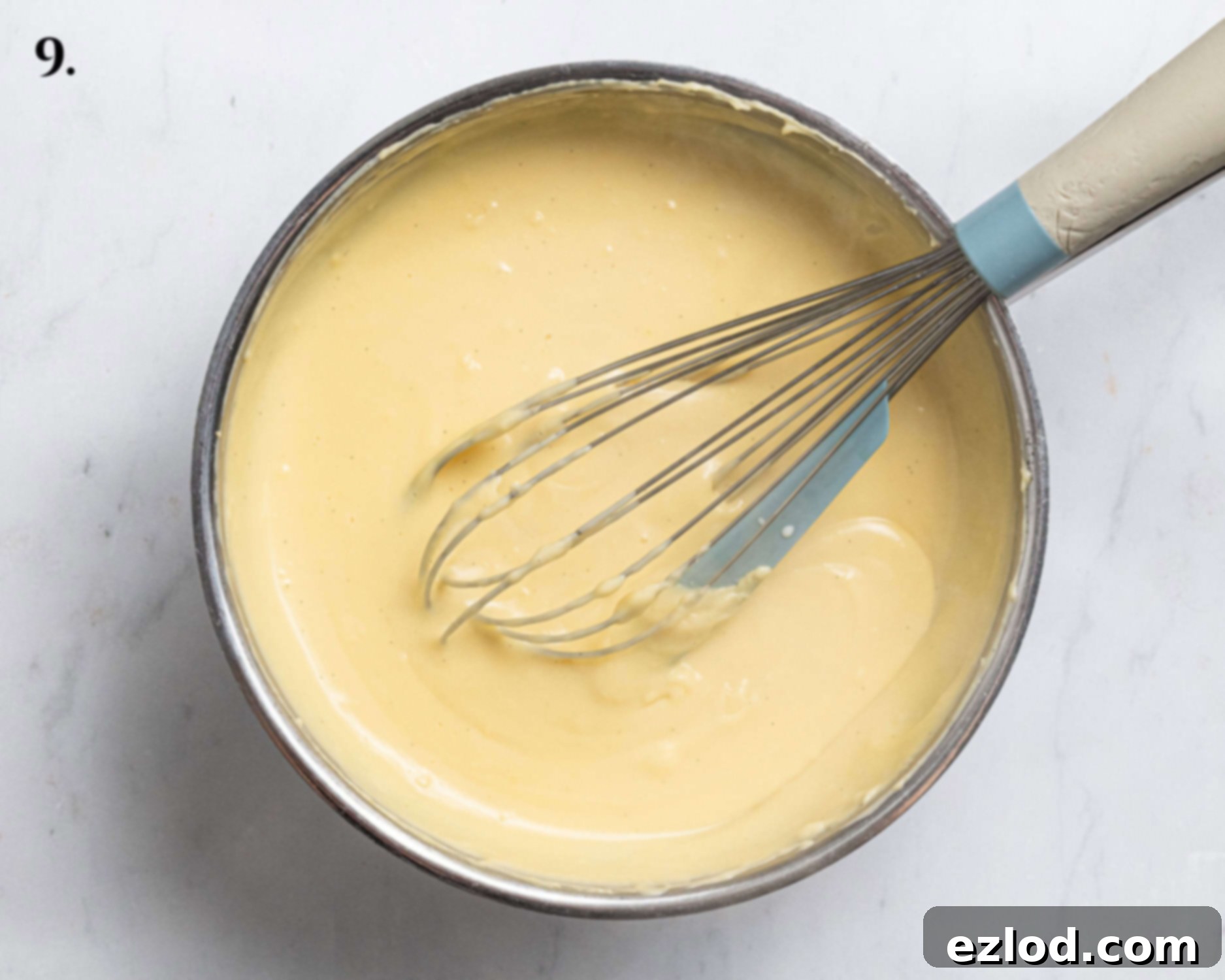 Cooked custard